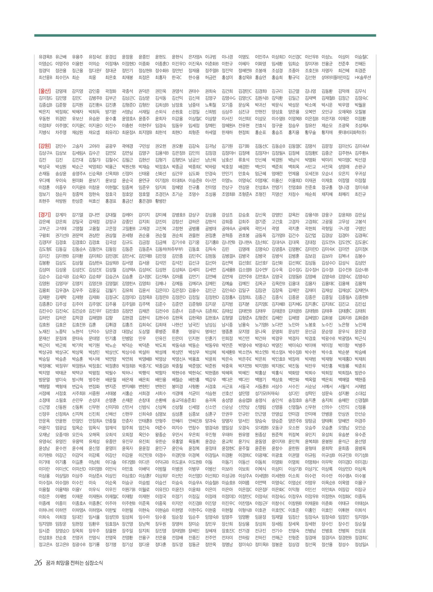 2020 심장소식 가을호  127호 26페이지