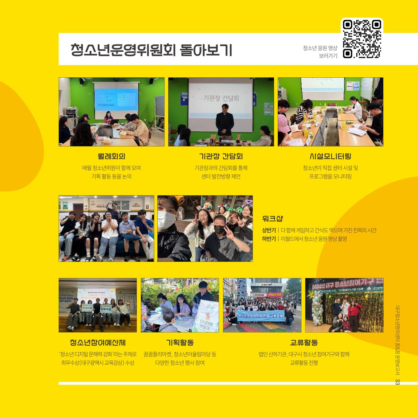 대구청소년창의센터 꿈&꿈 2024년 운영보고서 35페이지