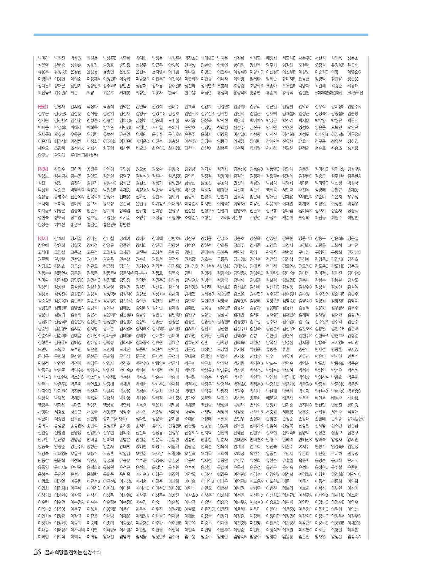 2020 심장소식 여름호 126호 26페이지