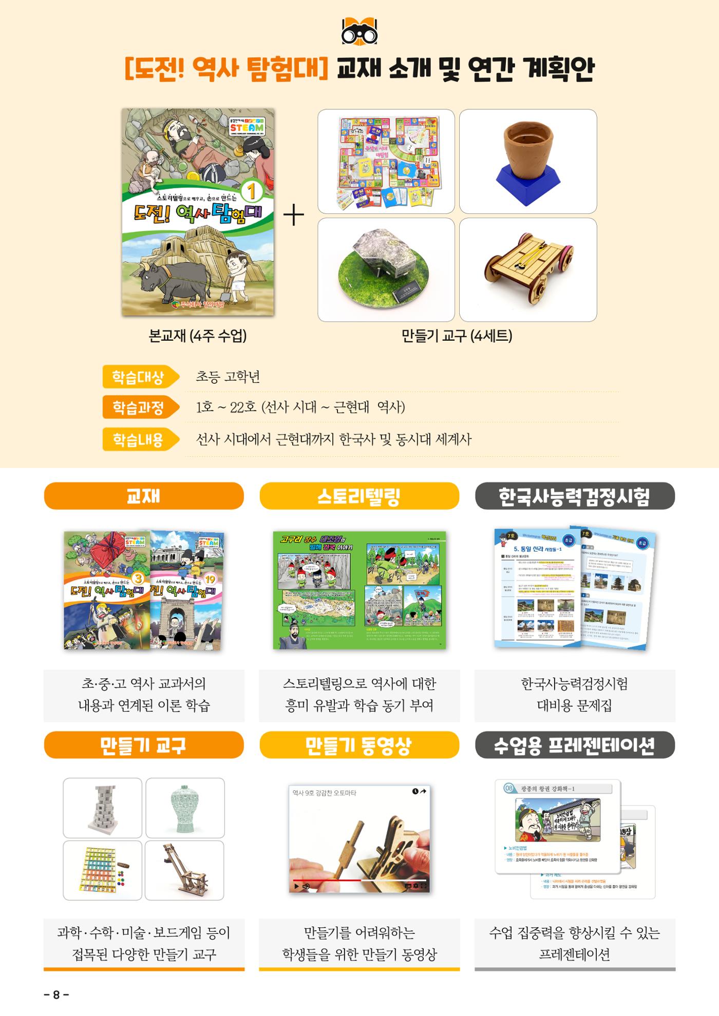 도전역사탐험대 운영제안서 10페이지