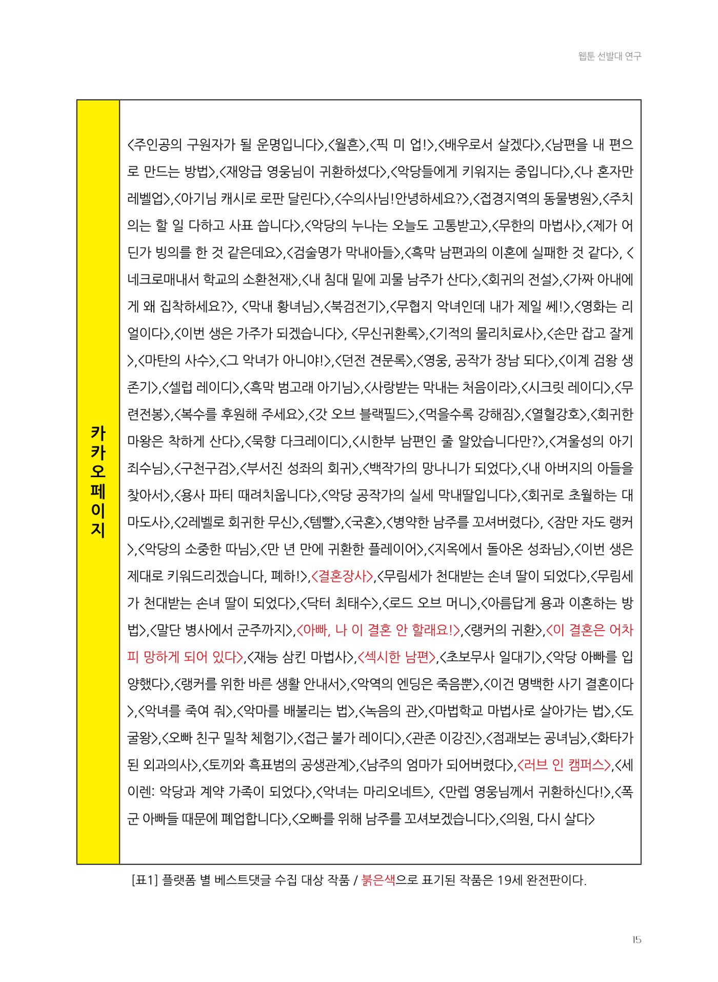 2024 열린만화포럼 자료집 15페이지