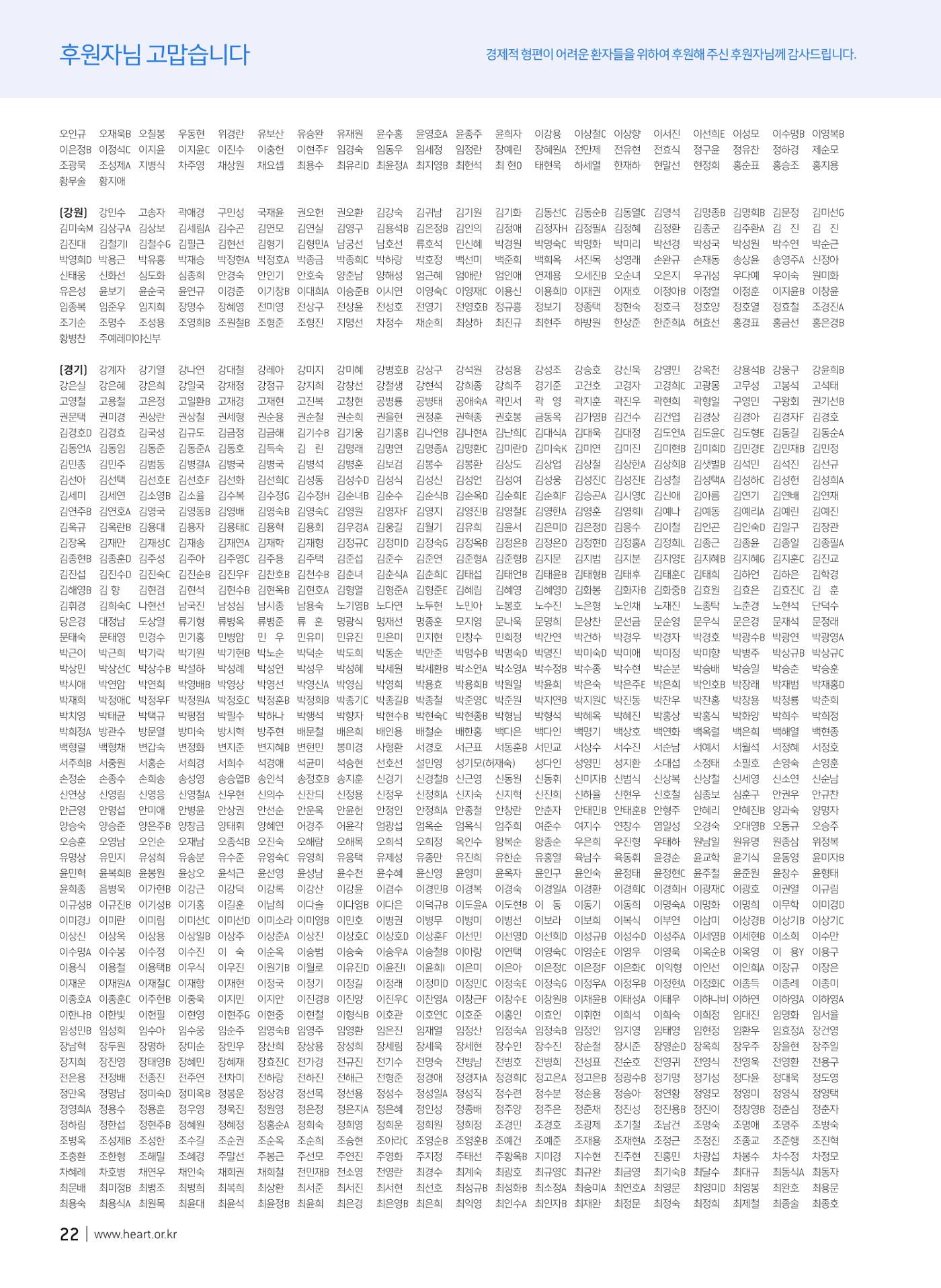 2019 심장소식 여름호 122호 22페이지