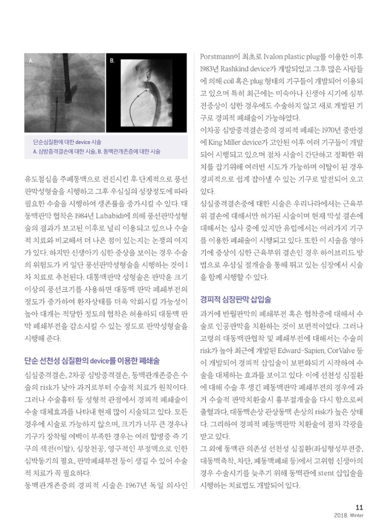 2018 심장소식 겨울호 120호 11페이지