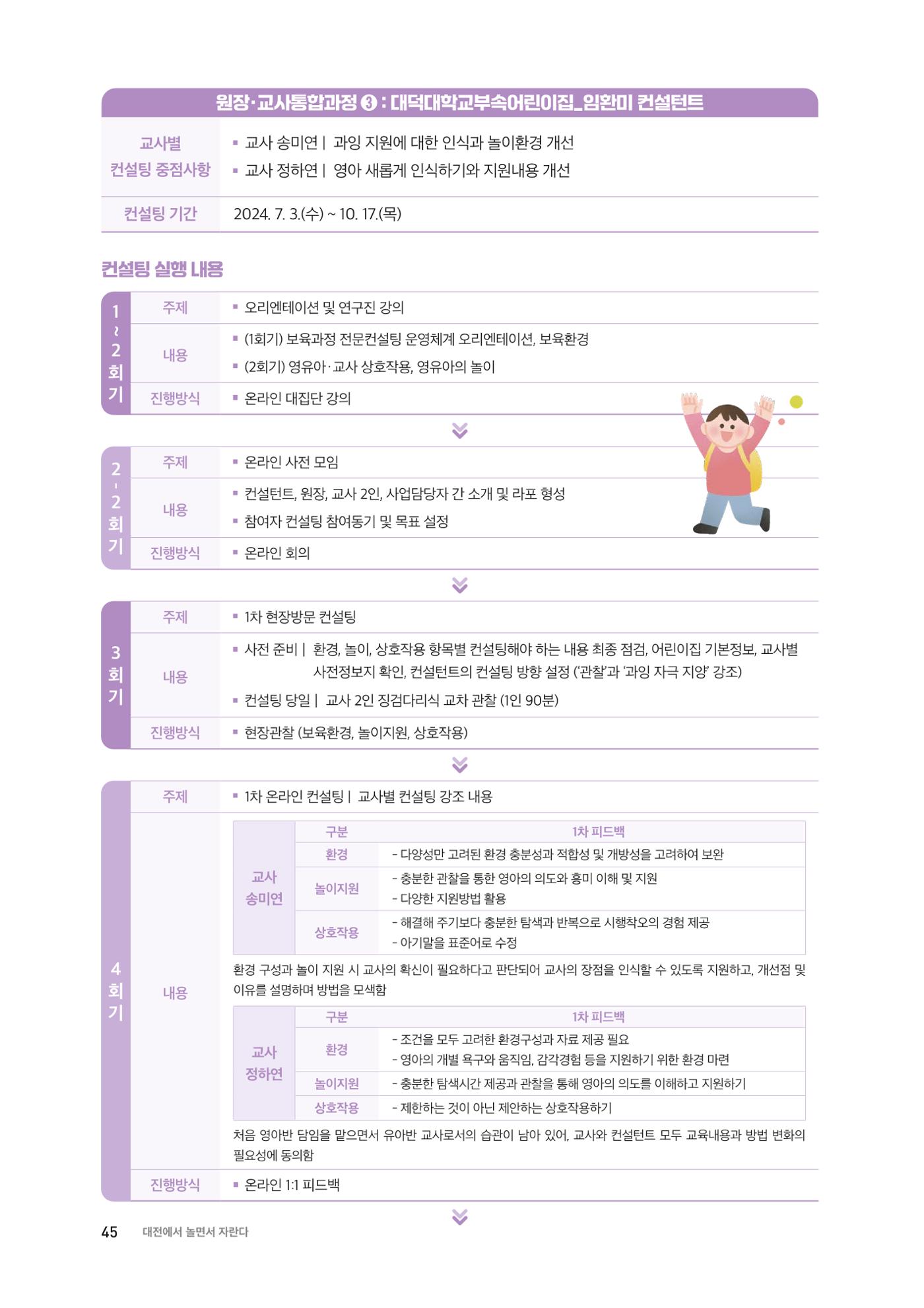 2024 보육과정컨설팅 사례집 43페이지