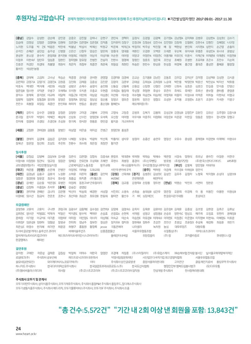 2017 심장소식 겨울호 25페이지