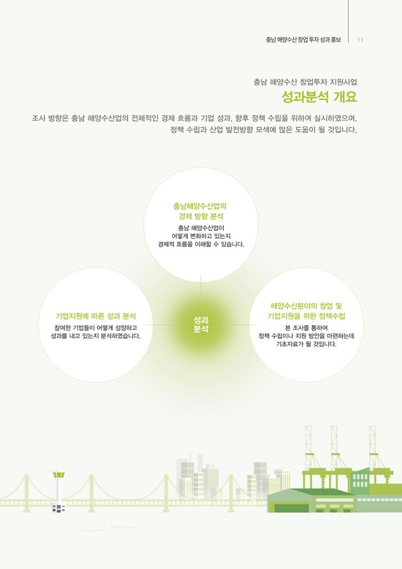 「충남 해양수산 창업투자지원사업」성과홍보집 11페이지