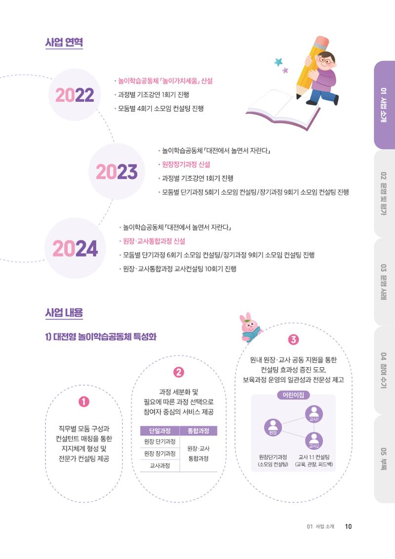 대전광역시육아종합지원센터 2024 보육과정컨설팅 사례집 8페이지