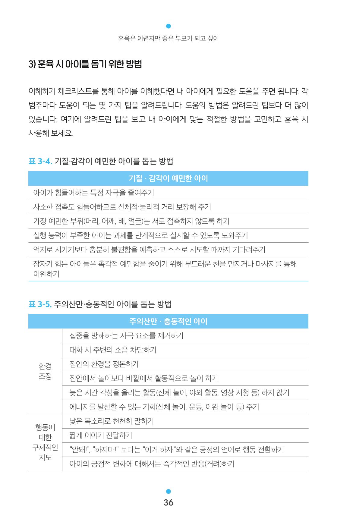 [서울육아종합지원센터] 훈육은 어렵지만 좋은 부모가 되고싶어 36페이지