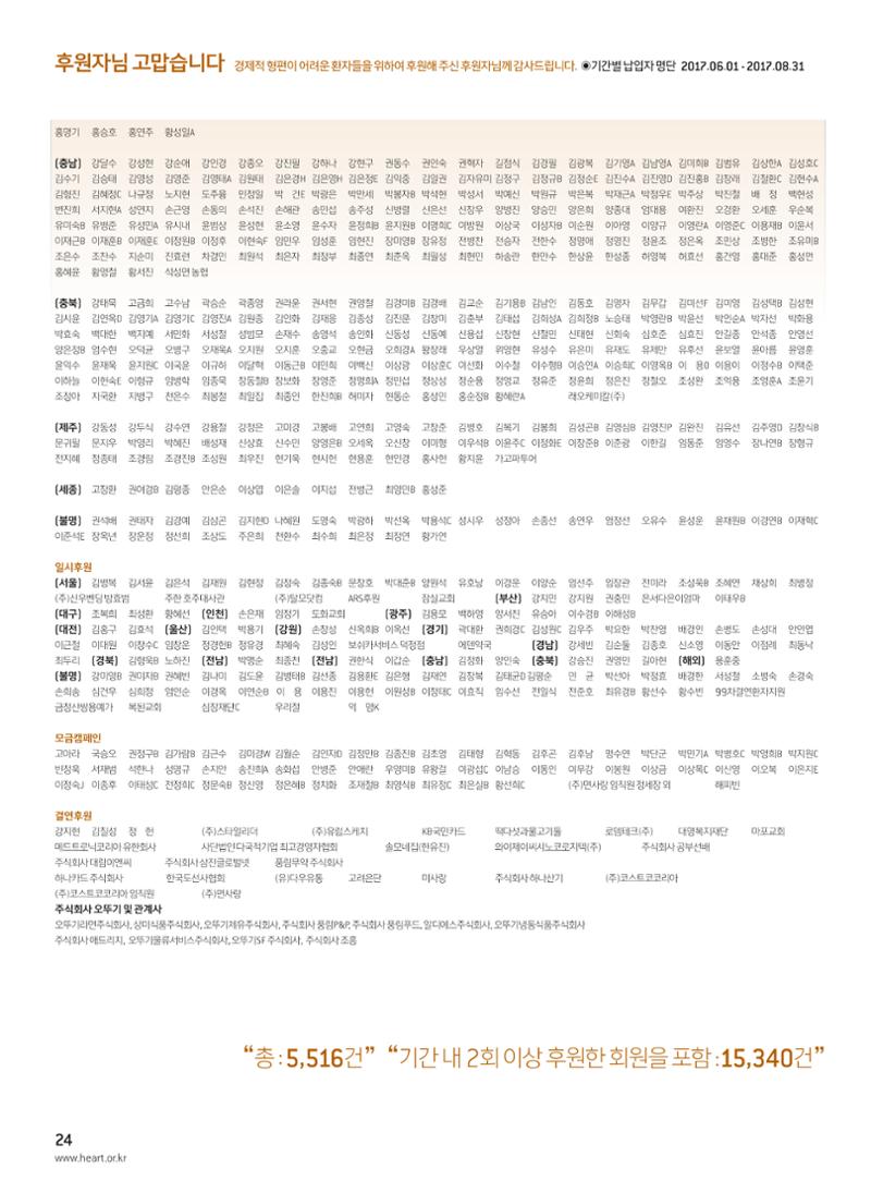 2017 심장소식 가을호 115호 24페이지