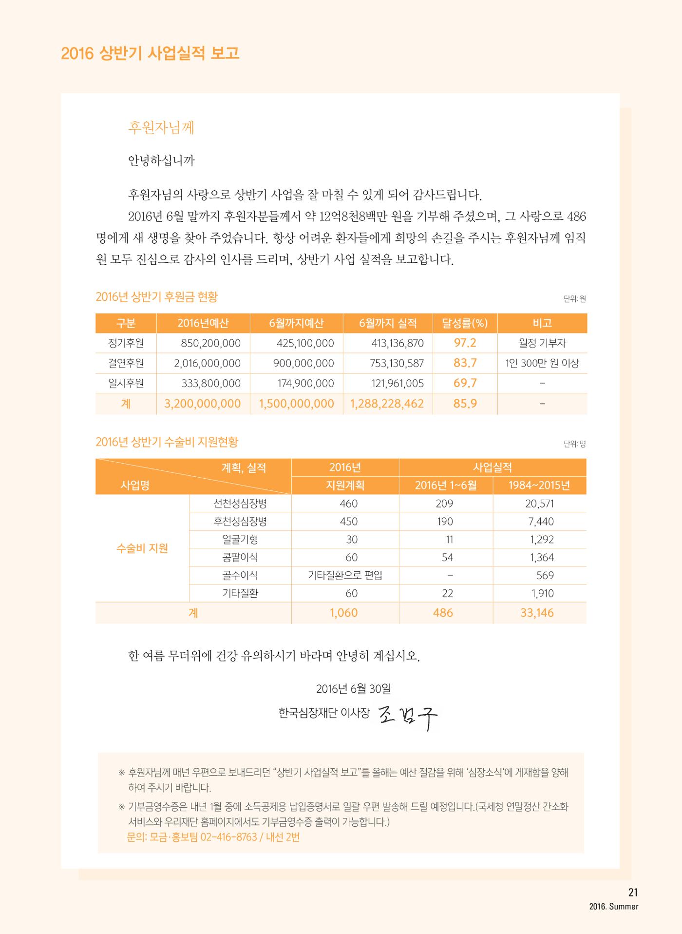 2016 심장소식 여름호 110호 22페이지