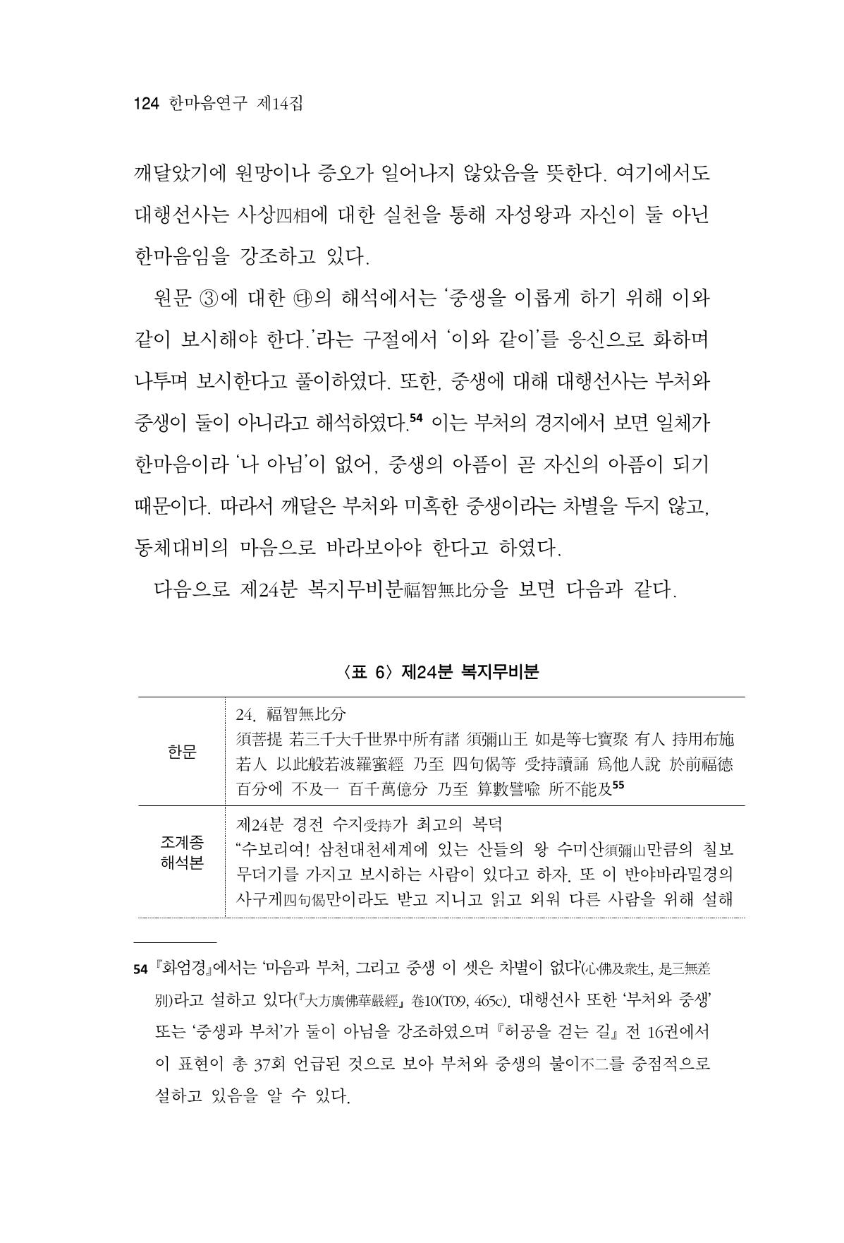 한마음연구 14집 2025년 2월  125페이지