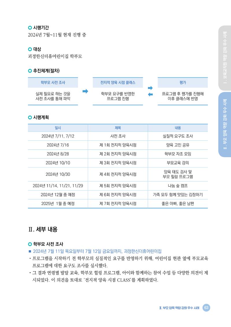 2024년 어린이집 우수 사례 「함께 성장하는 우리 어린이집 이야기」 66페이지