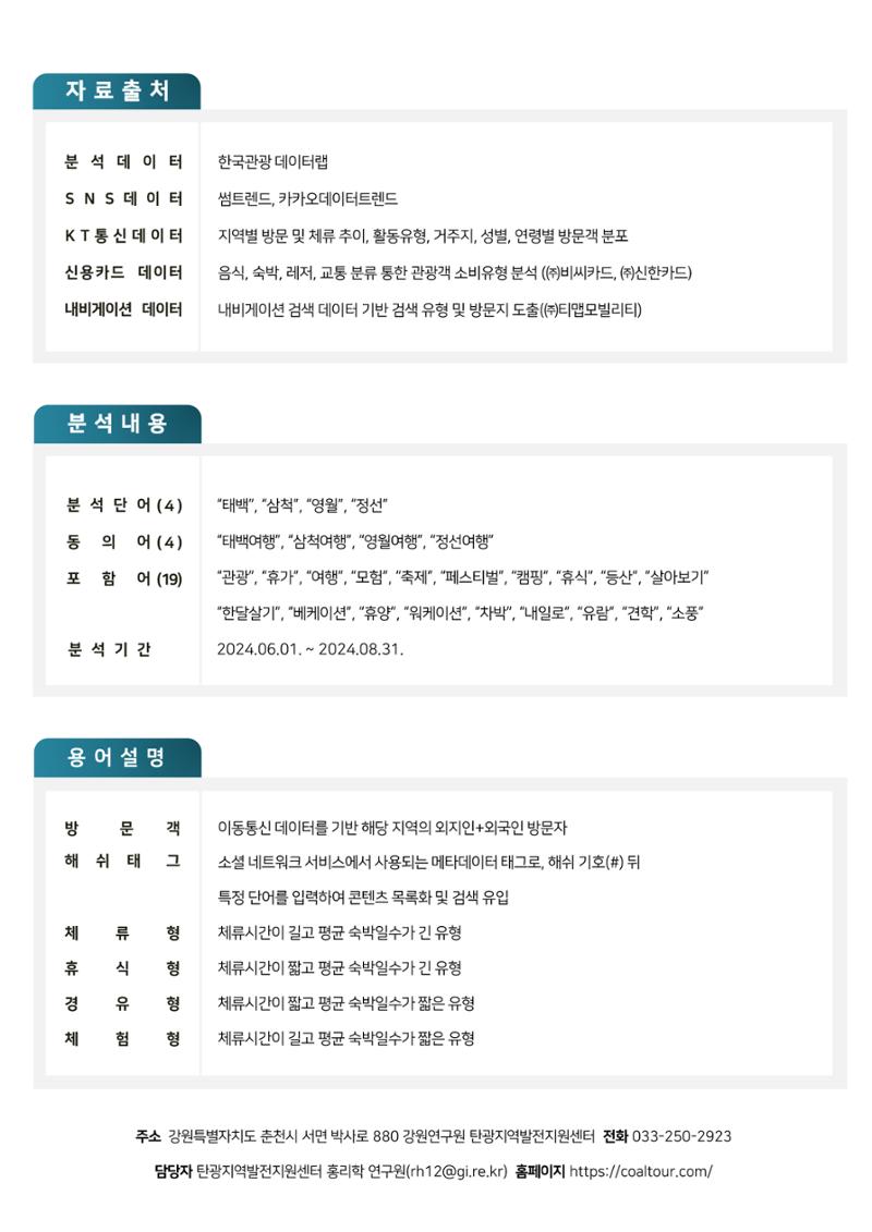 2024 탄광지역 관광트렌드 동향 (여름호) 2페이지