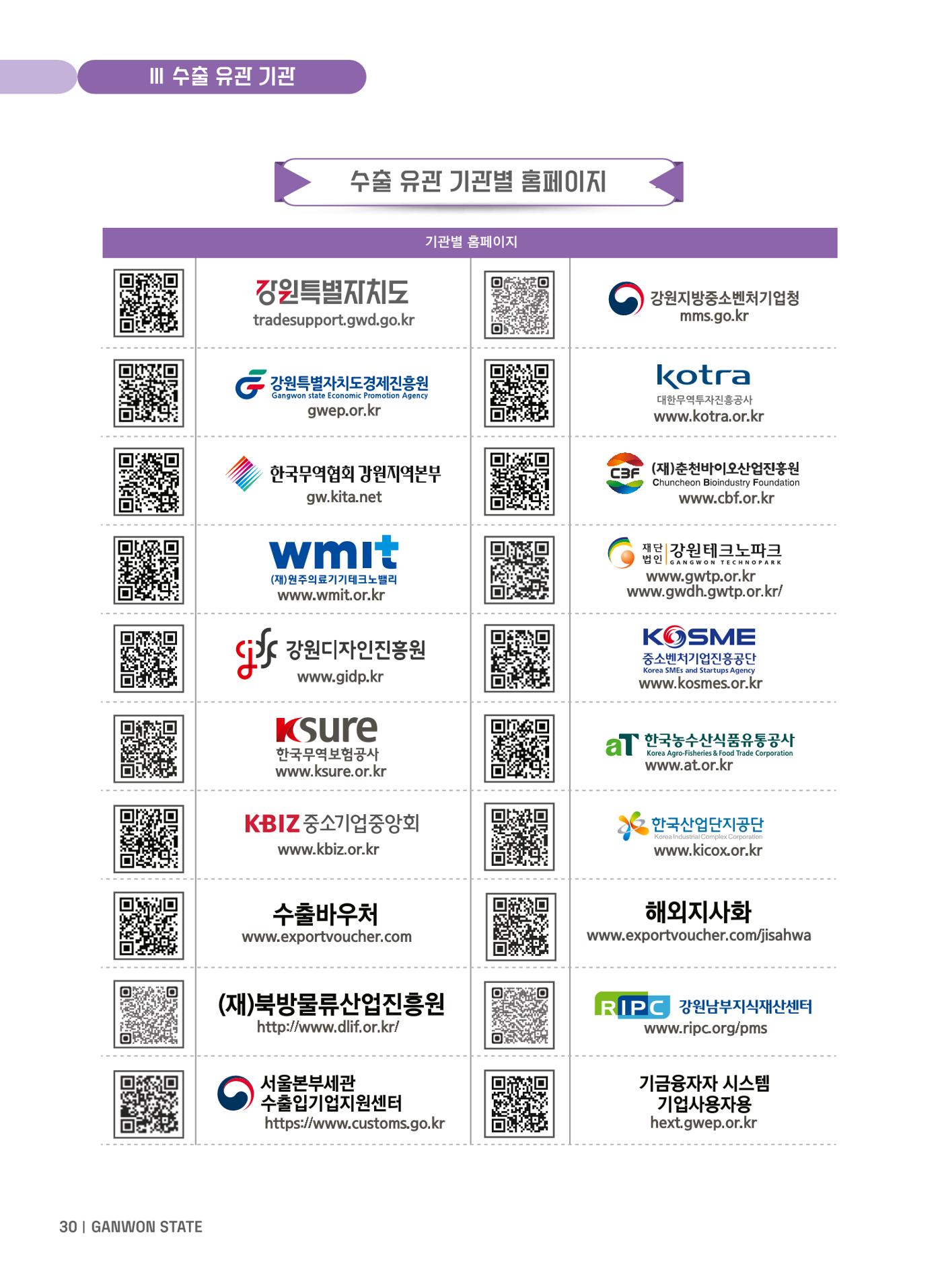 2025 강원특별자치도 수출지원사업 안내 30p