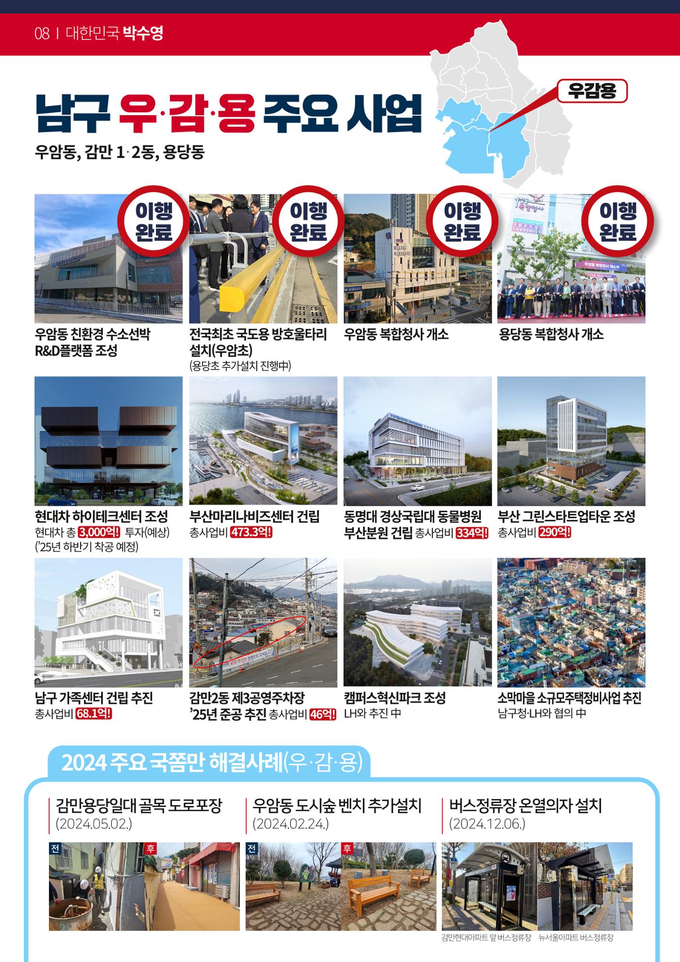 2024 대한민국 박수영 의정보고서 8페이지