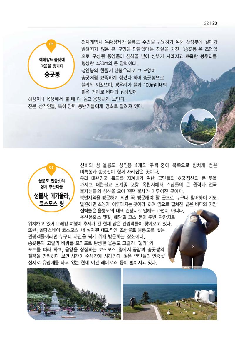 울릉도 가이드북 25페이지