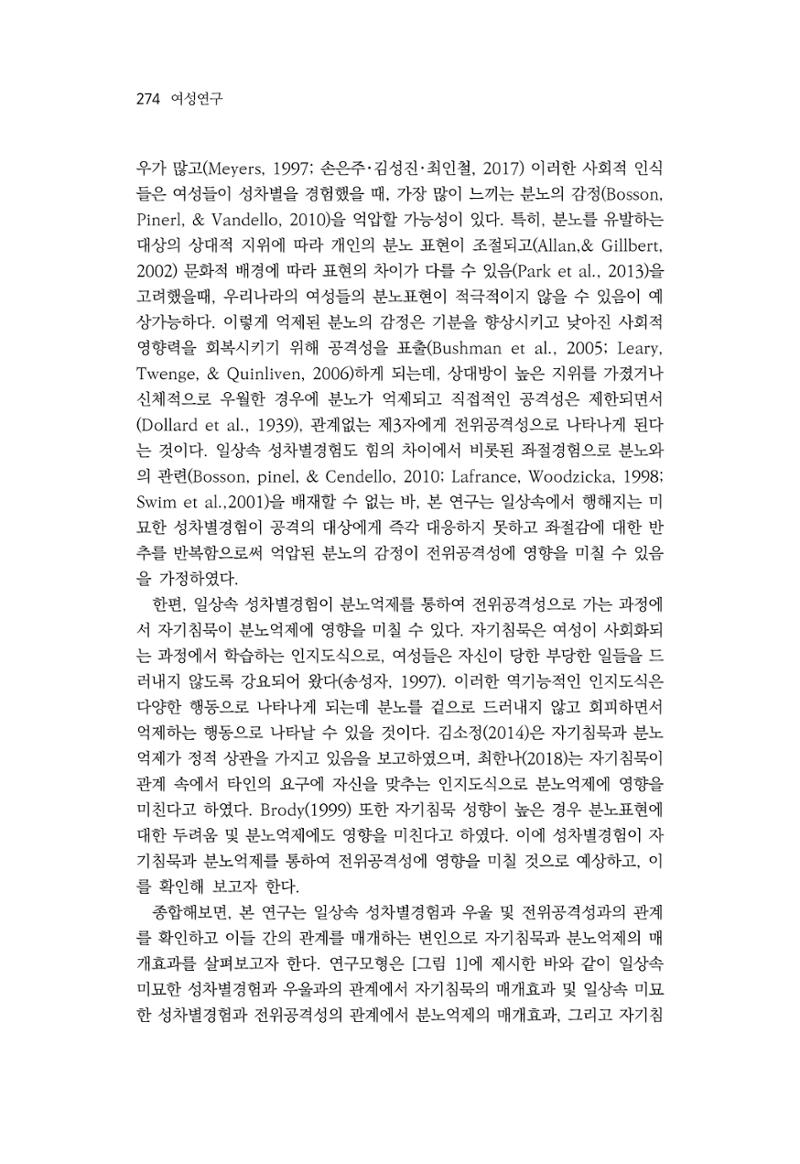 2030여성의 일 진위공격성의 관계 6페이지