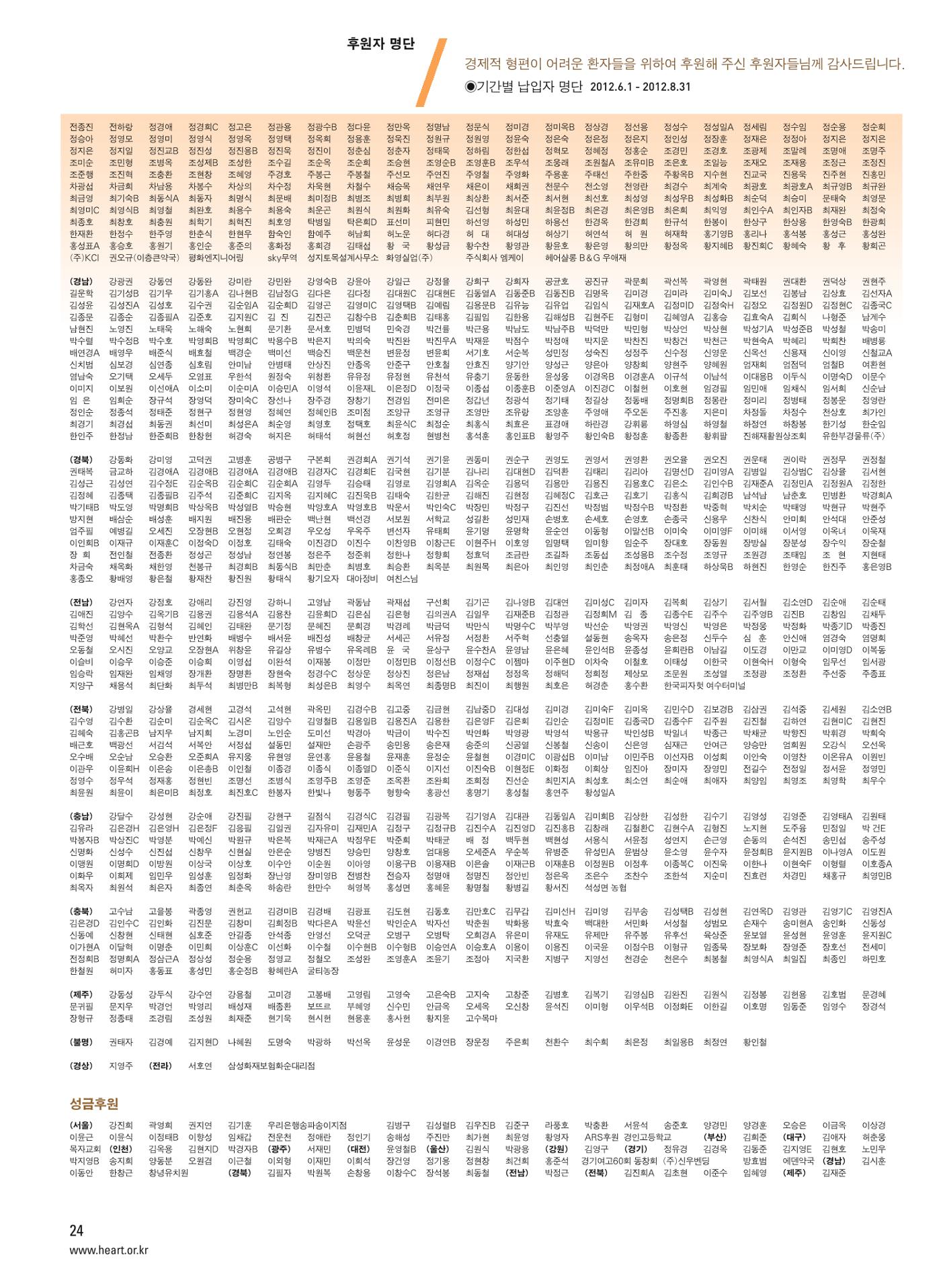 2012 심장소식 가을호 95호 25페이지