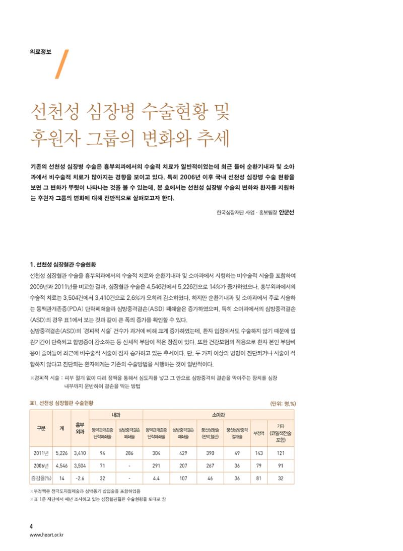 2012 심장소식 가을호 95호 5페이지