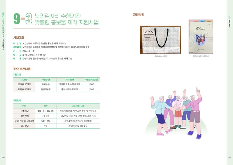 2024년 경기도노인일자리지원센터 성과보고서 54페이지