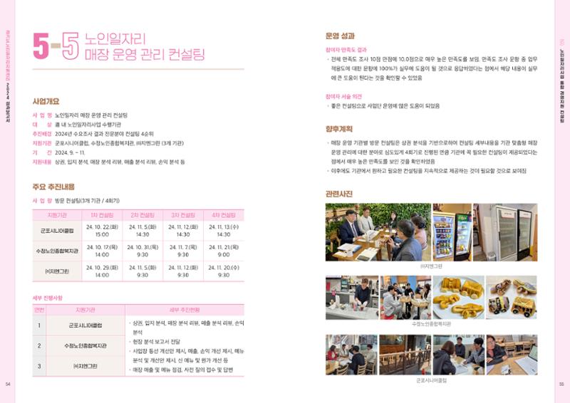 2024년 경기도노인일자리지원센터 성과보고서 29페이지