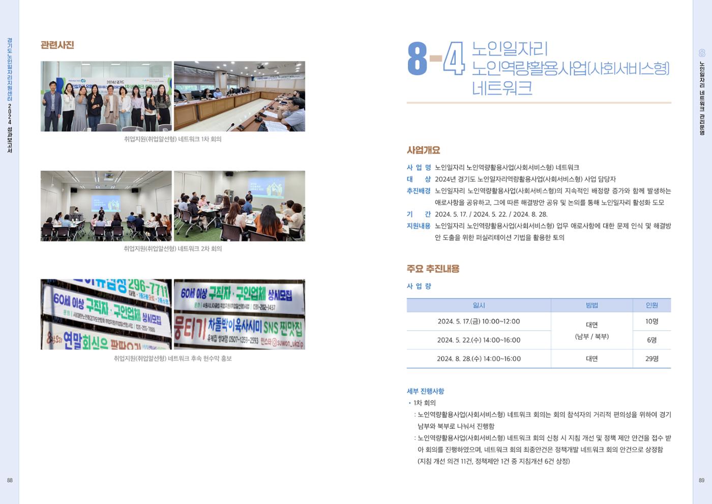 2024년 경기도노인일자리지원센터 성과보고서 46페이지