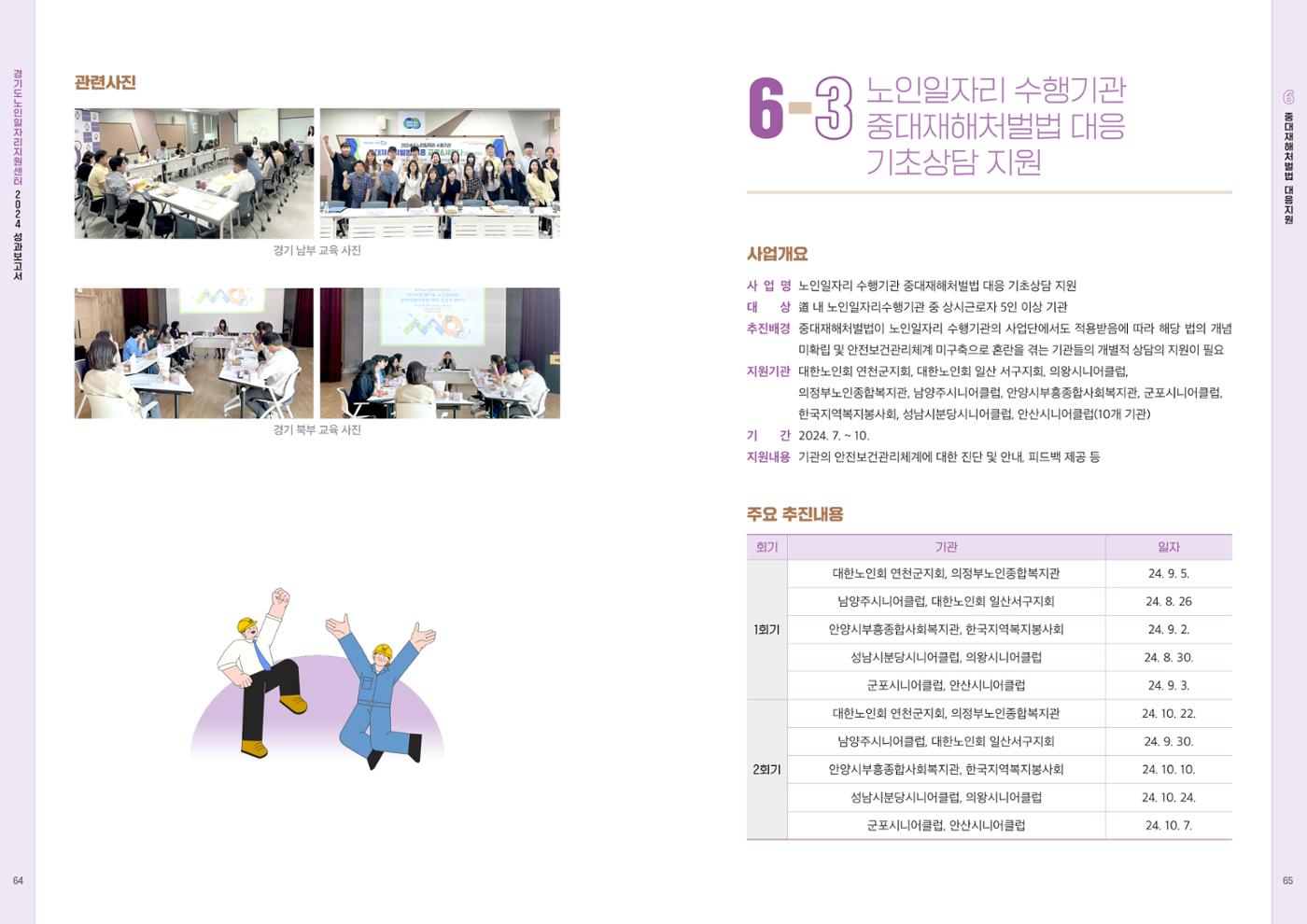 2024년 경기도노인일자리지원센터 성과보고서 34페이지