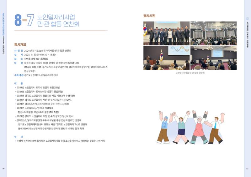 2024년 경기도노인일자리지원센터 성과보고서 50페이지