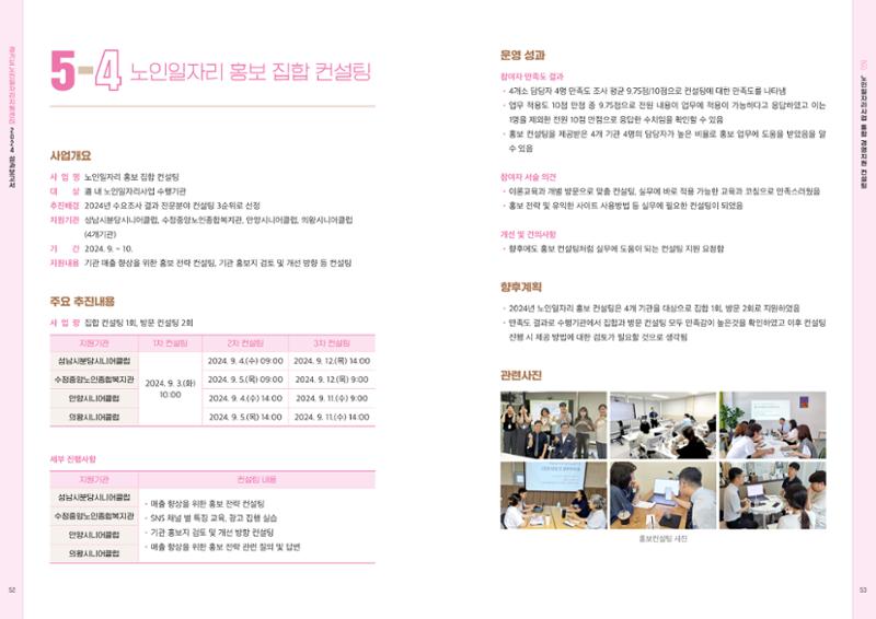 2024년 경기도노인일자리지원센터 성과보고서 28페이지