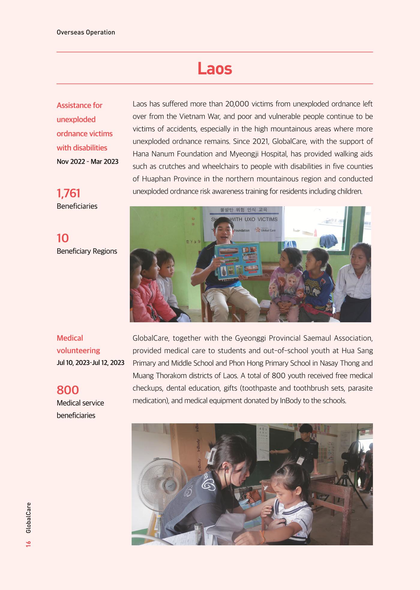 GlobalCare Annual Report 17페이지