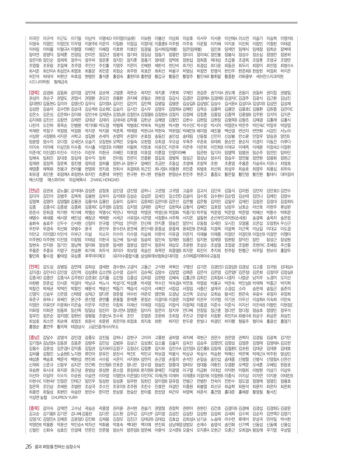 2025 심장소식 봄호 145호 26페이지