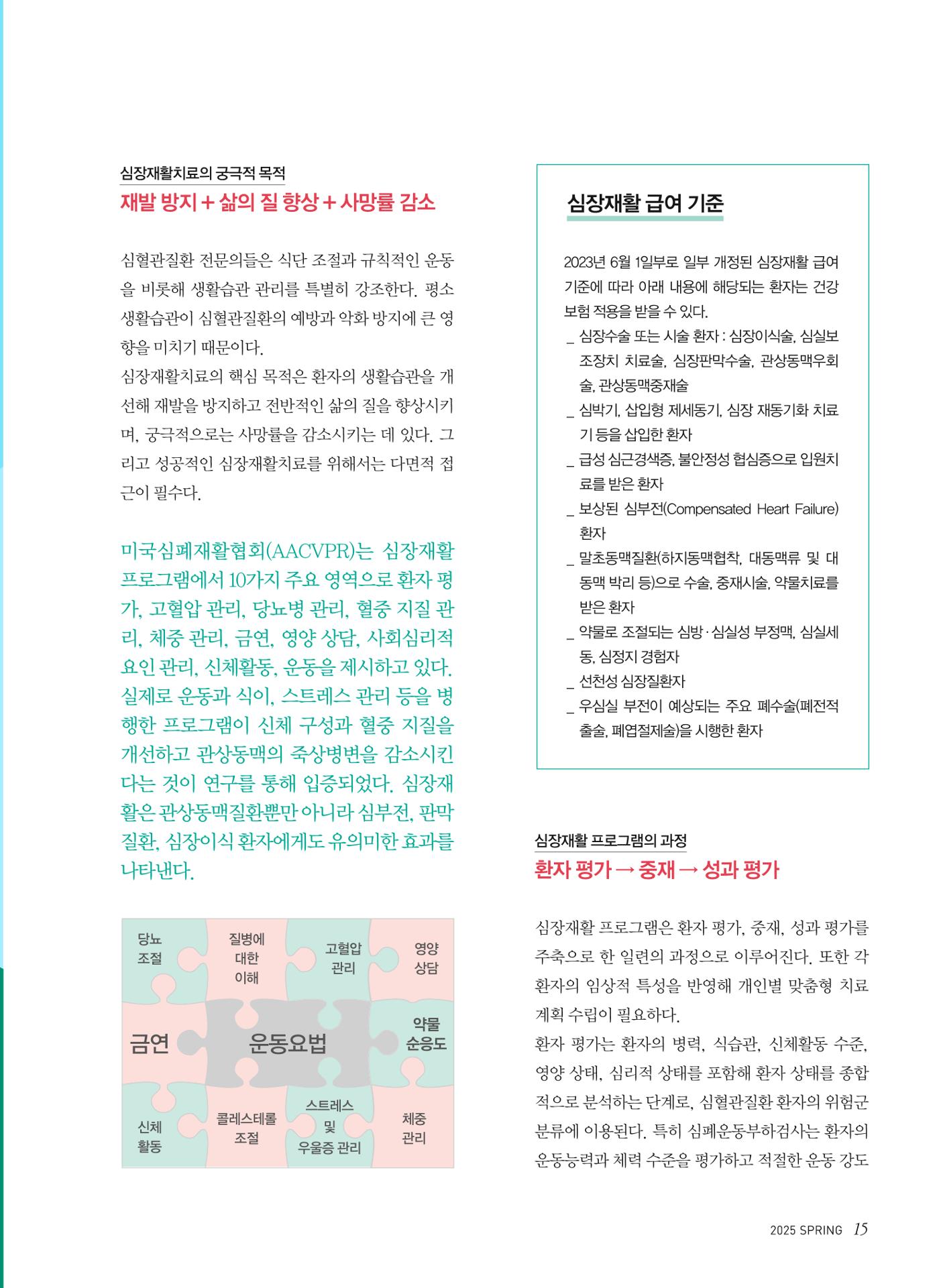2025 심장소식 봄호 145호 15페이지