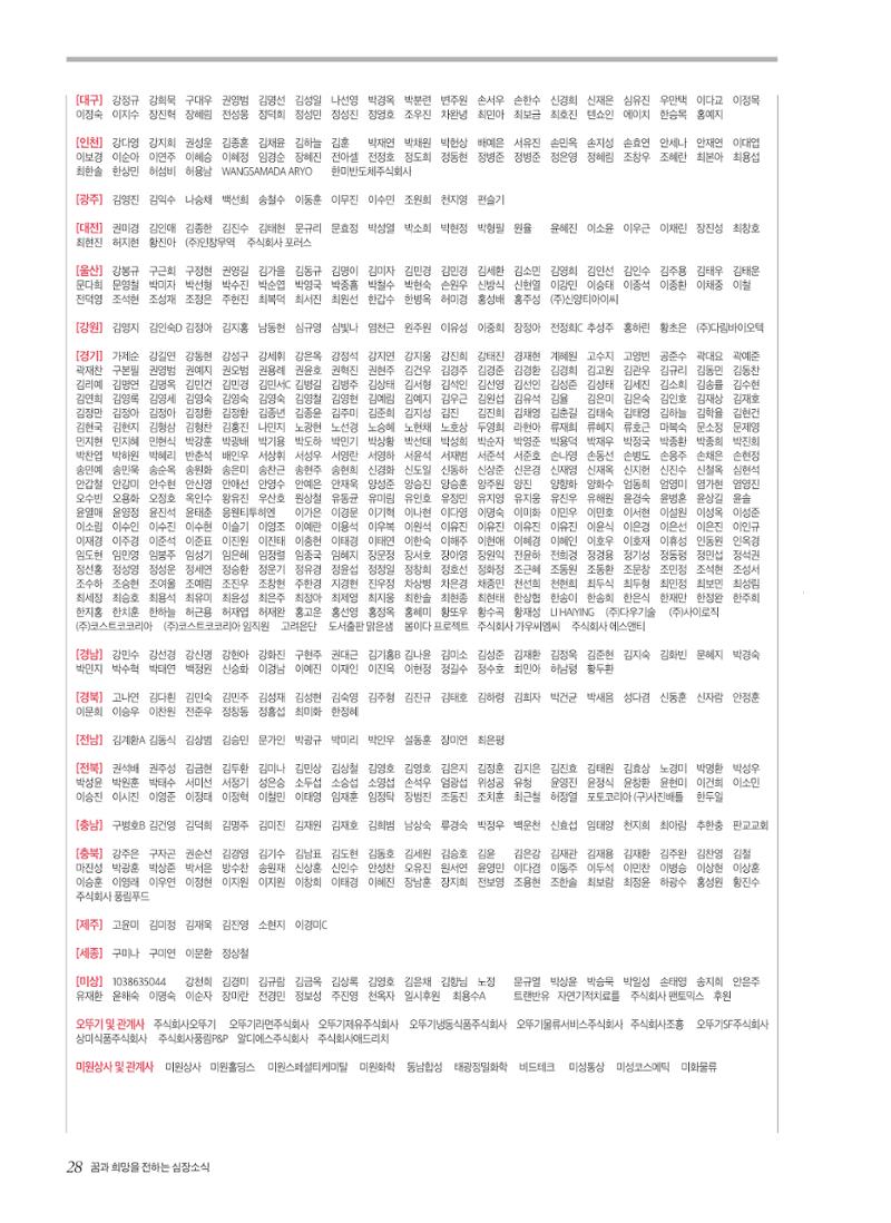 2025 심장소식 봄호 145호 28페이지