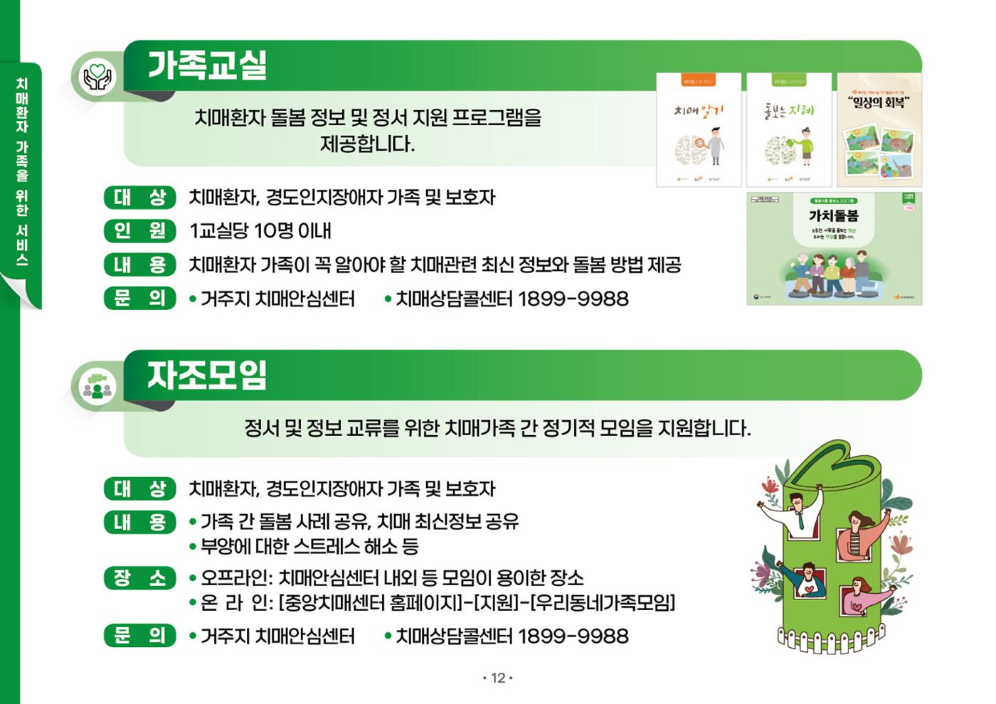 2025년 치매어르신 지원서비스 안내서 12페이지
