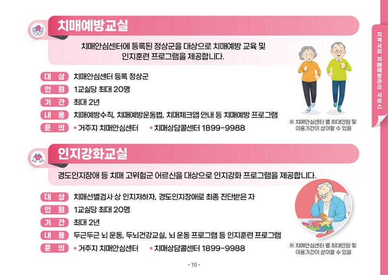 2025년 치매어르신 지원서비스 안내서 15페이지