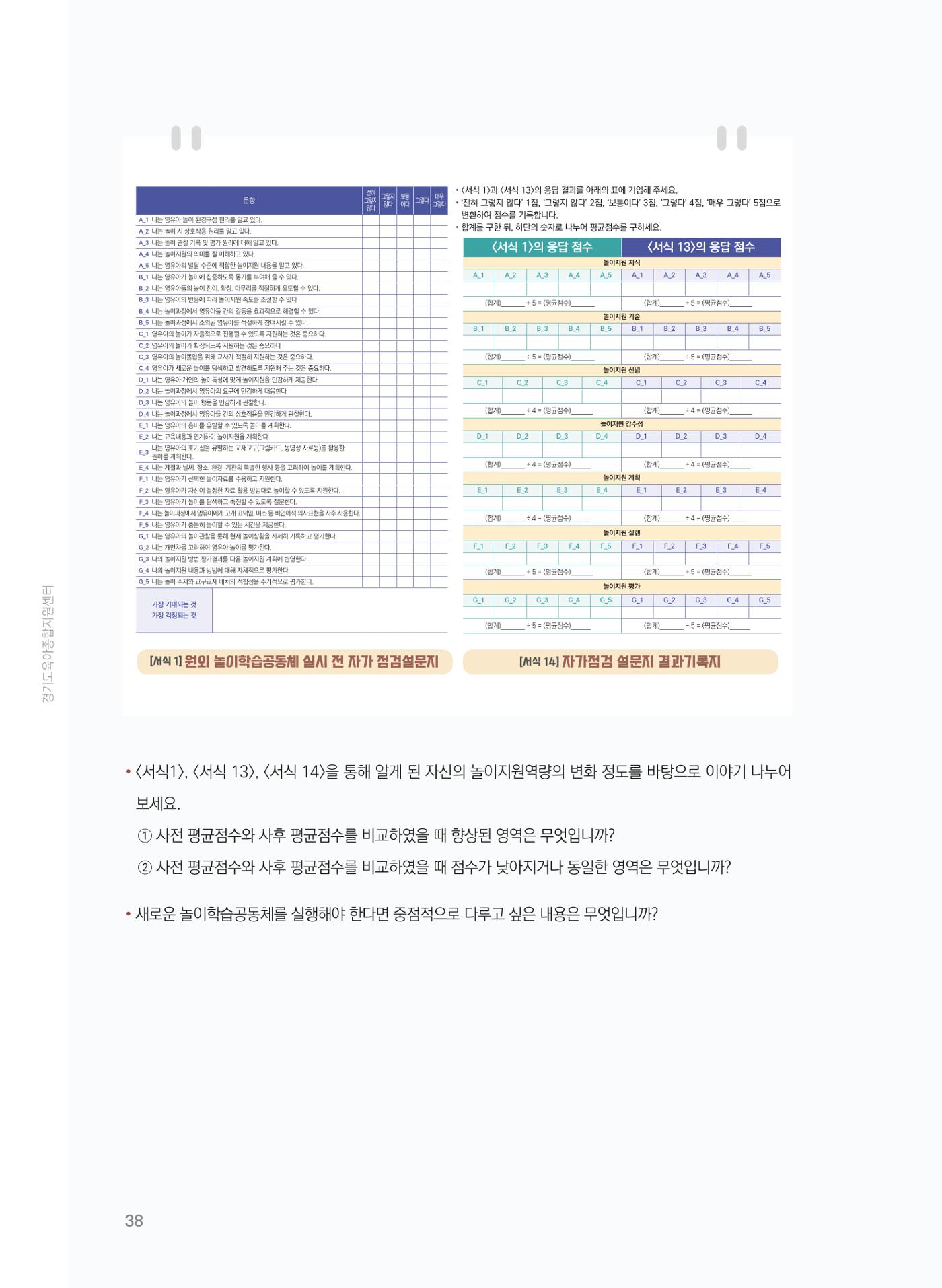 [경기센터] 어린이집(원외) 학습공동체 운영 매뉴얼 39페이지