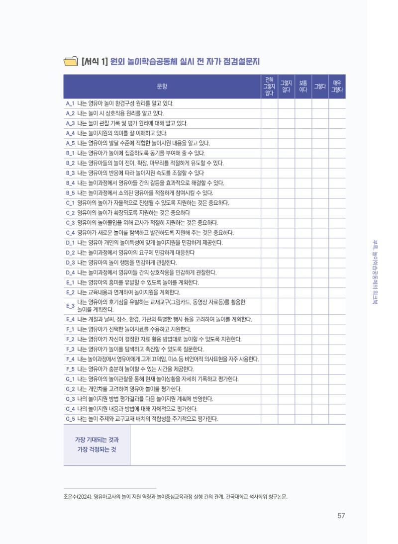 [경기센터] 어린이집(원외) 학습공동체 운영 매뉴얼 58페이지