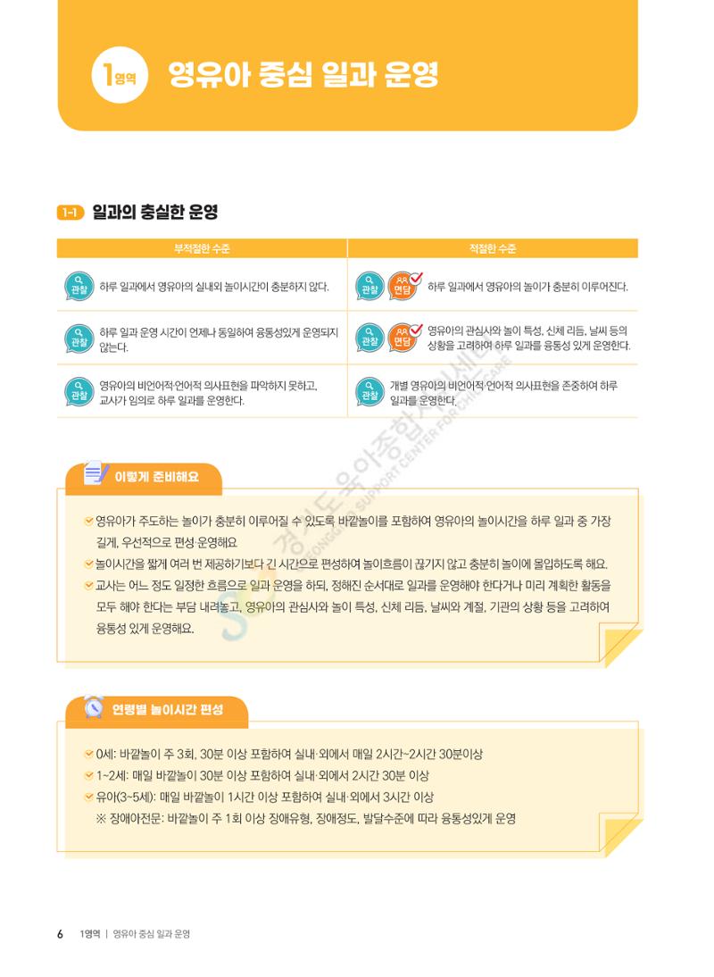 한 권으로 알아보는 어린이집 평가 면담 준비하기 8페이지