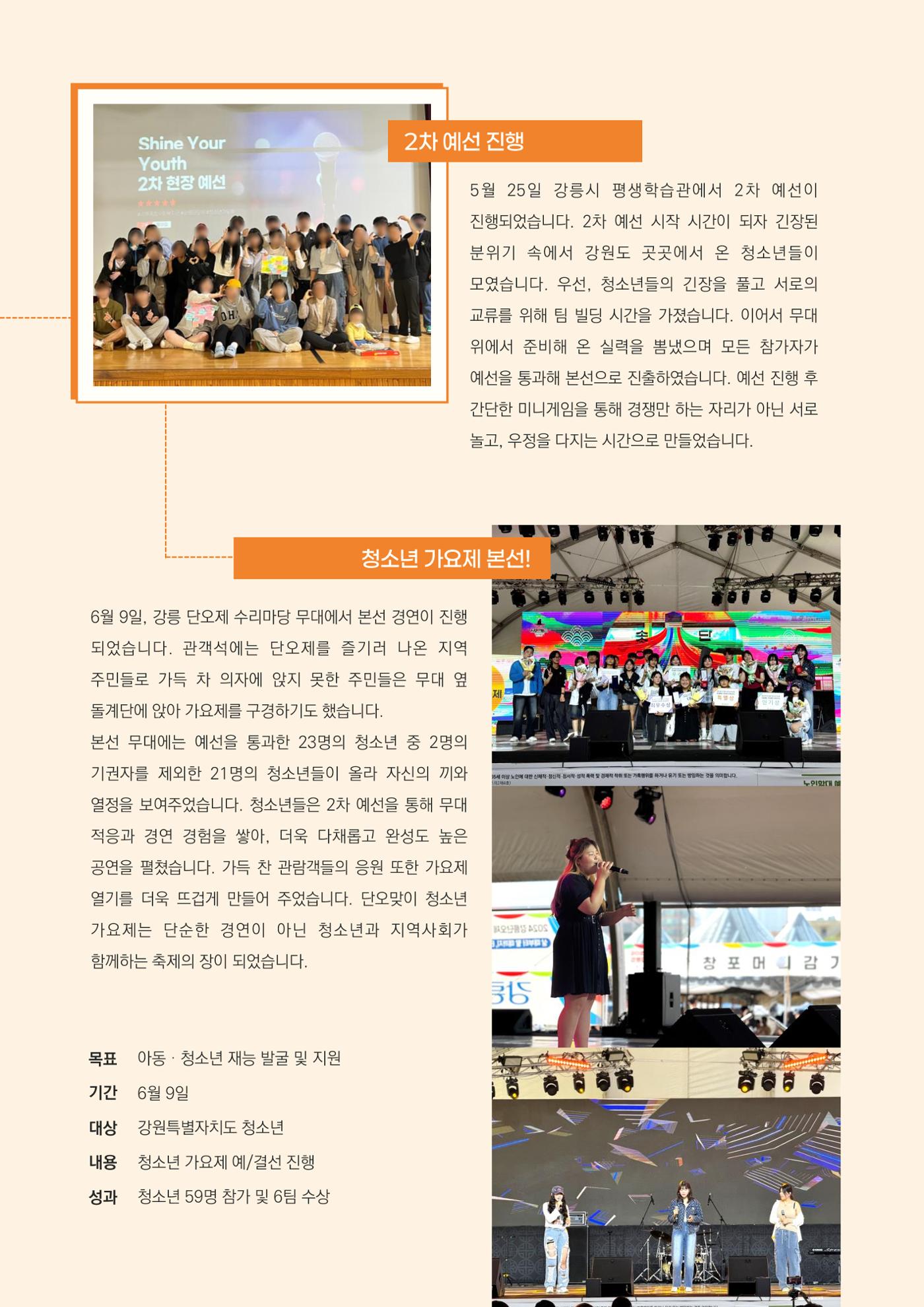 2024년 강릉종합사회복지관 사업보고서 39페이지