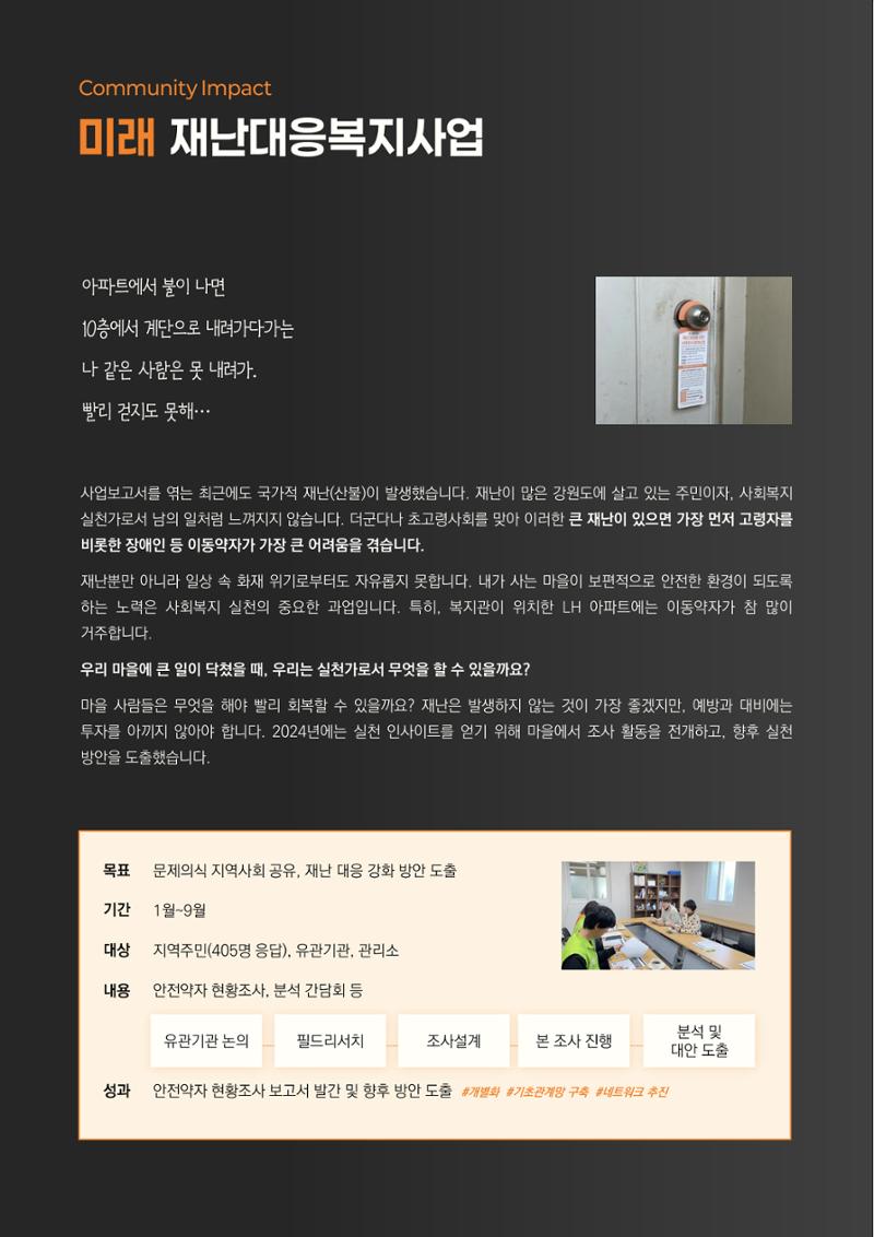 2024년 강릉종합사회복지관 사업보고서 52페이지