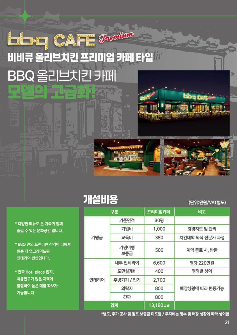 BBQ 신규창업 브로슈어 21페이지