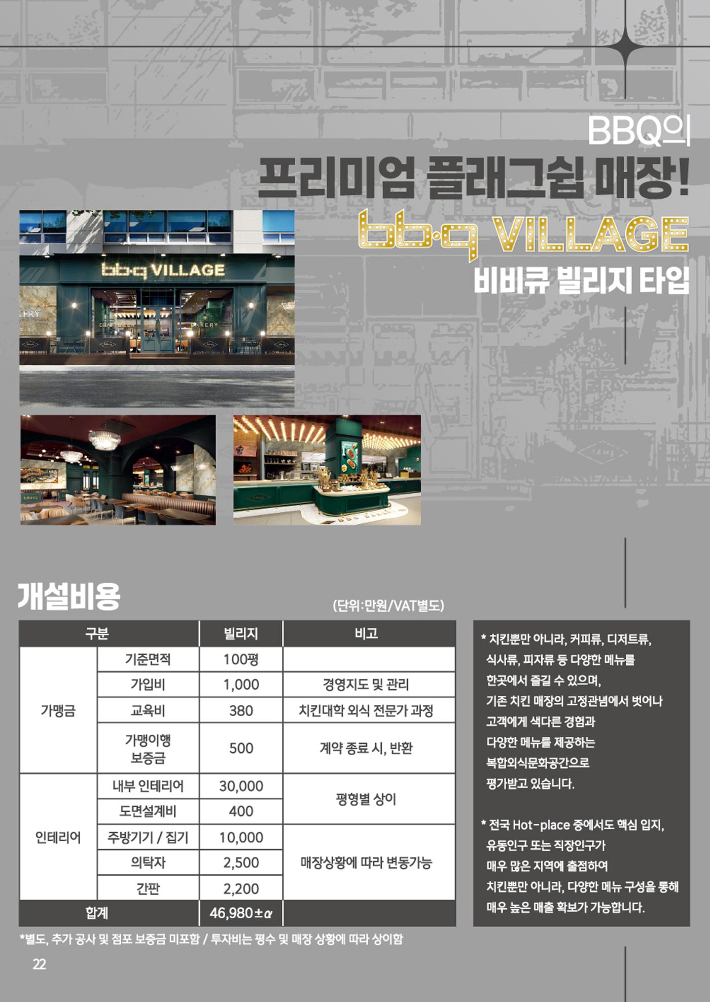 BBQ 신규창업 브로슈어 22페이지