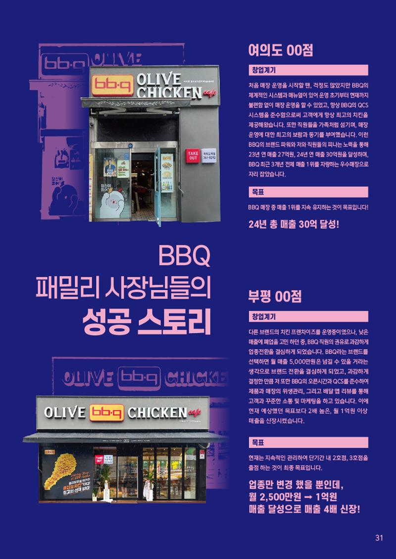 BBQ 신규창업 브로슈어 31페이지