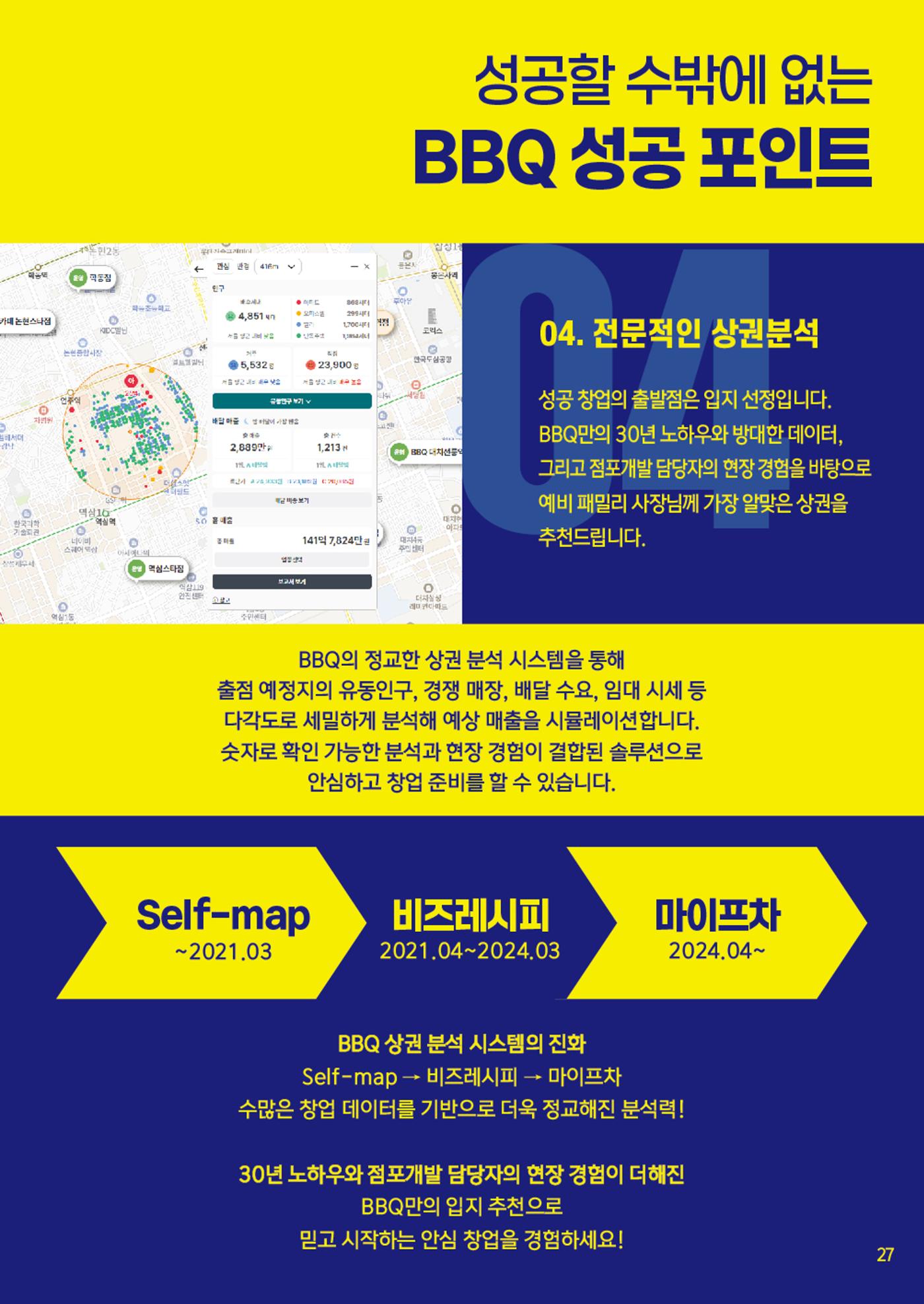 BBQ 신규창업 브로슈어 27페이지
