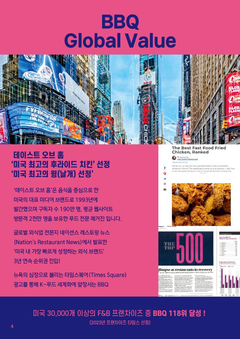 BBQ 신규창업 브로슈어 4페이지