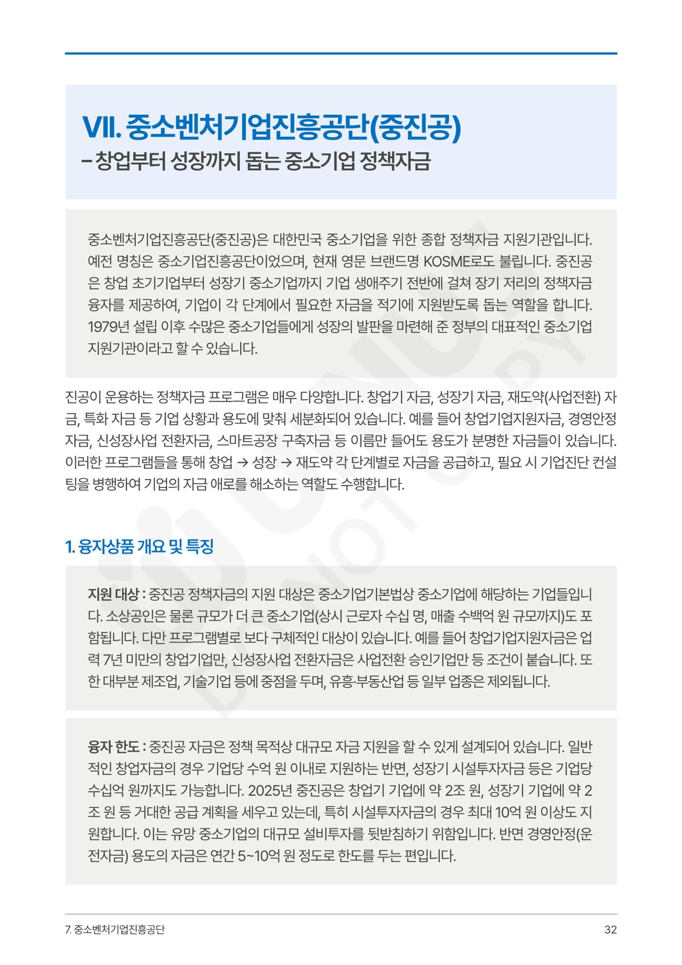 정부보증&정책자금 합격의 모든 것 32페이지