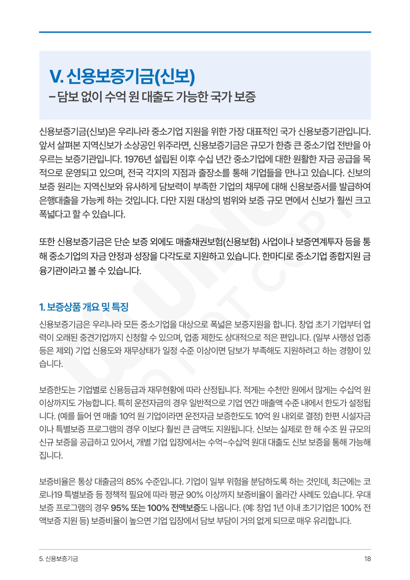 정부보증&정책자금 합격의 모든 것 18페이지