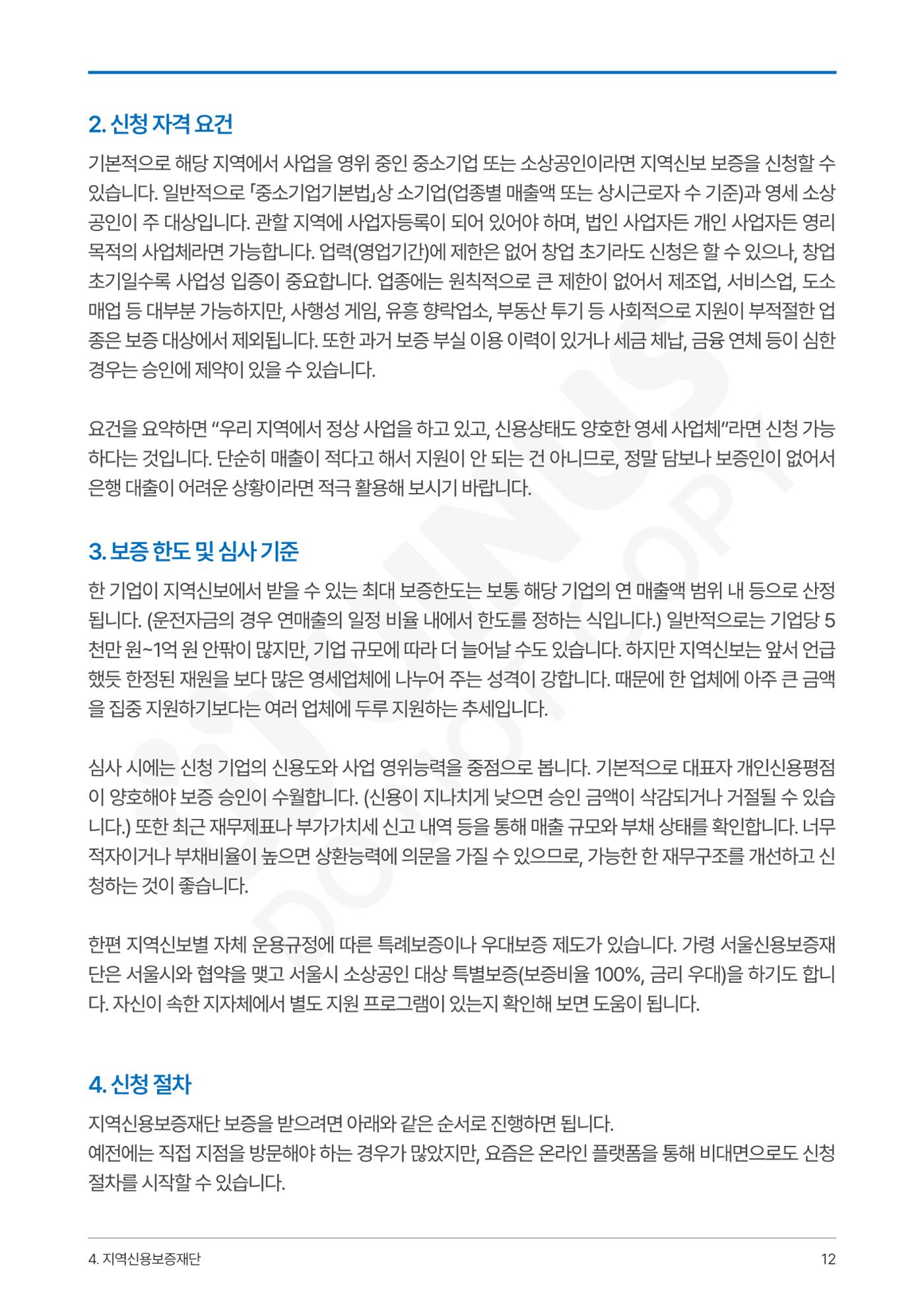정부보증&정책자금 합격의 모든 것 12페이지