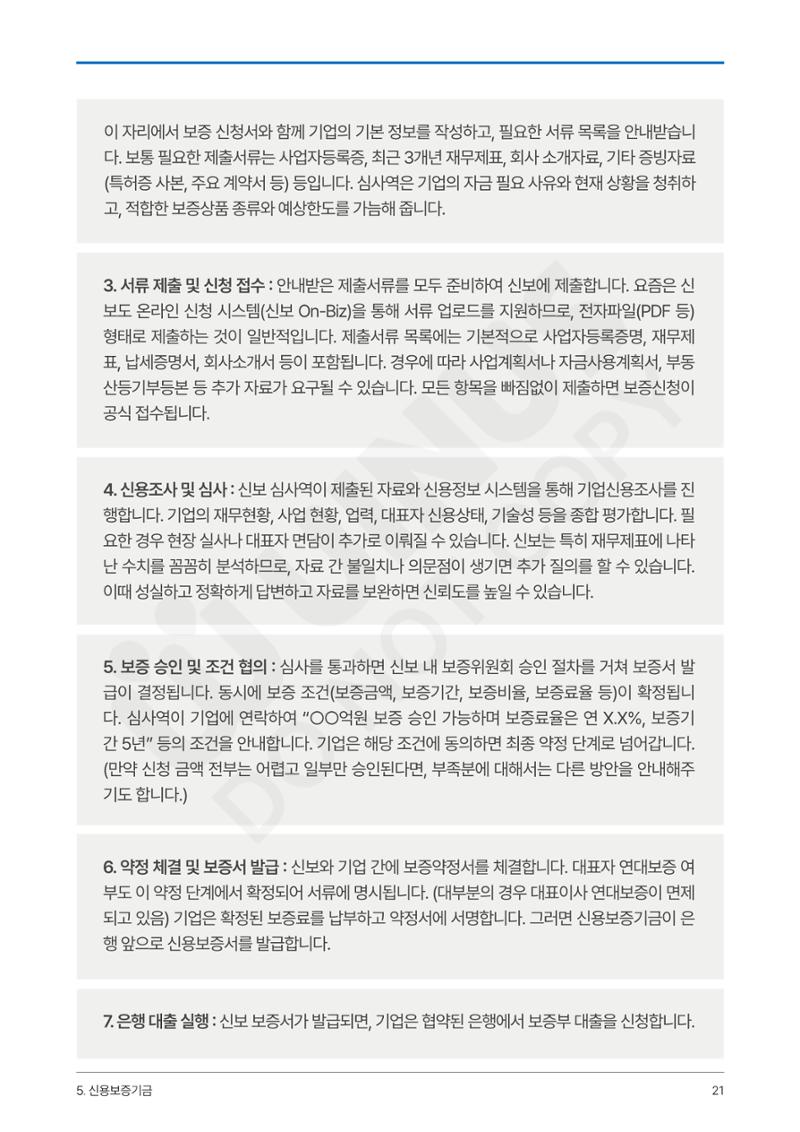 정부보증&정책자금 합격의 모든 것 21페이지