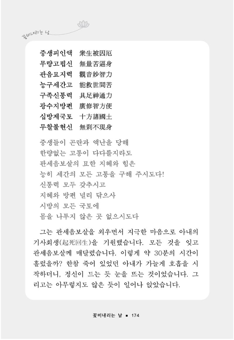 꽃비내리는날 178페이지